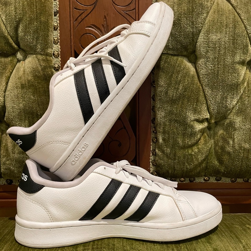 adidas Grand Court Cloudfoam Tennis Shoes